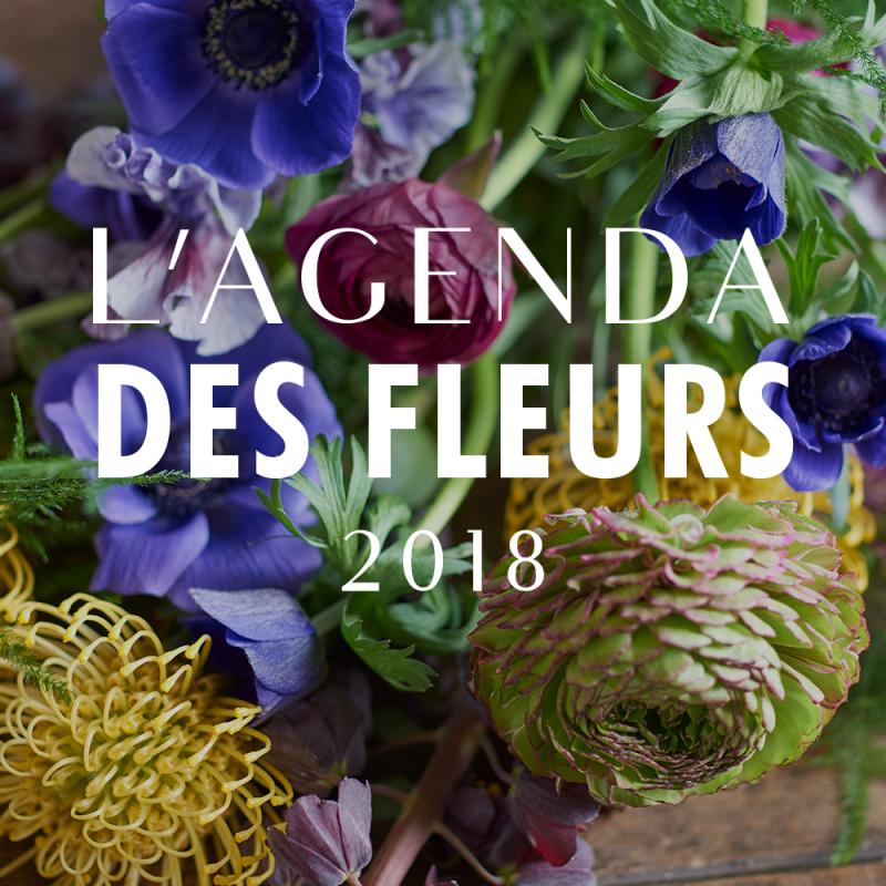 L'Agenda des Fleurs 2018