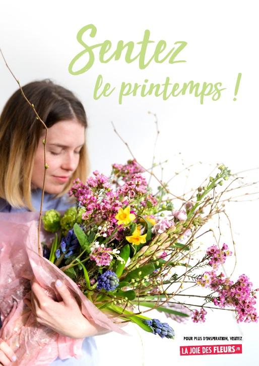 Affiche Sentez le printemps !